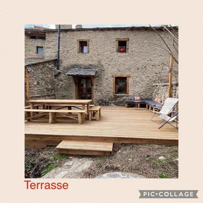 L'Eterlou Authentique Partie De Corps De Ferme 10Pers. Villa Targassonne Екстериор снимка